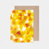Yello Daffodils Floral Greeting Card